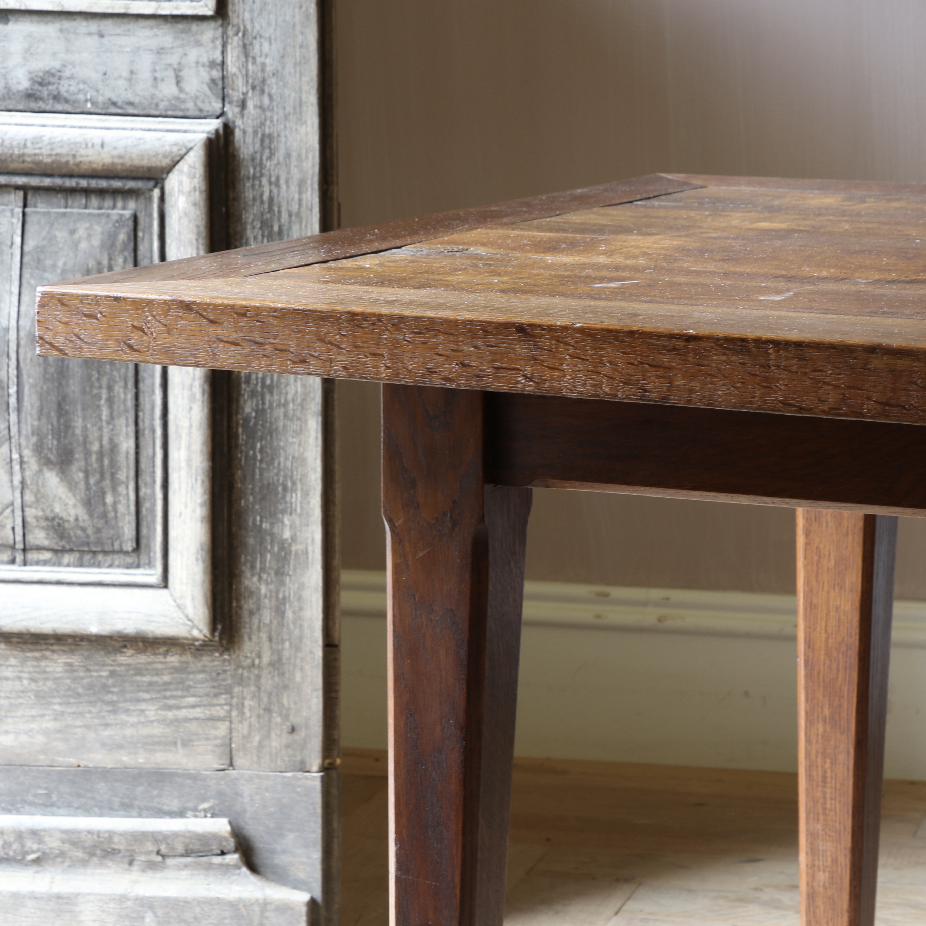 French Oak Dining Table